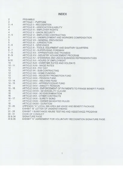 area 845 agreement